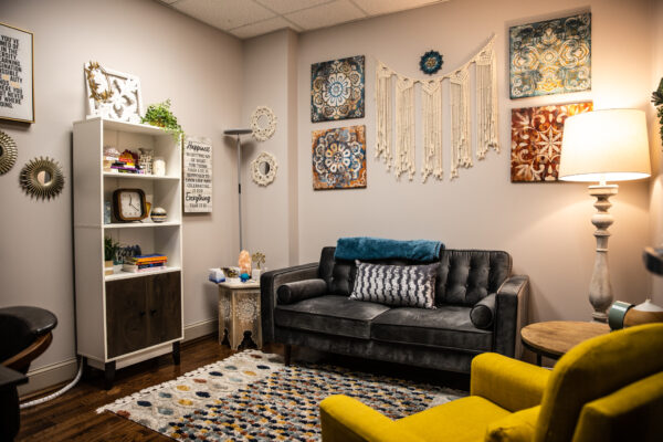 One of our rooms used for counseling sessions with patients